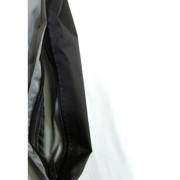 adidas Climastorm Mens Short Sleeve 1/4 Zip Windbreaker Golf Jacket M Black Gray - Picture 6 of 11